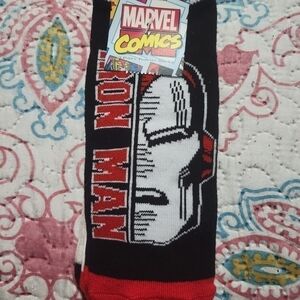 MARVEL Comics Socks 3 Pair Red, white and Black Primark